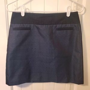 Ann Taylor LOFT Skirt 4P blue